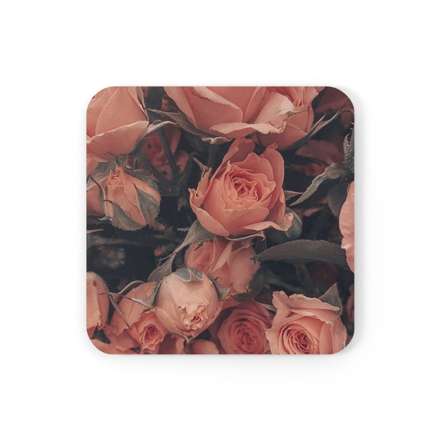 Vintage Rose Coaster