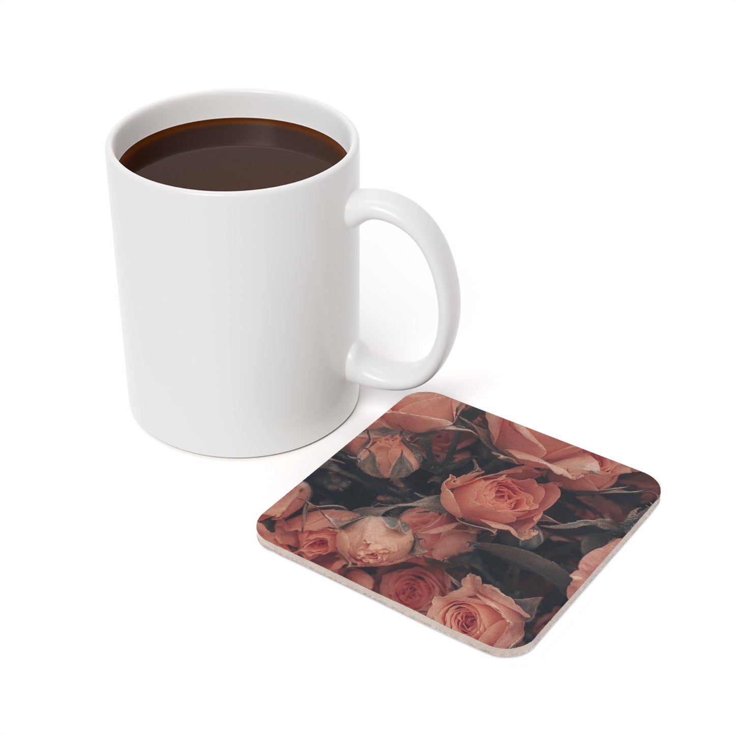 Vintage Rose Coaster